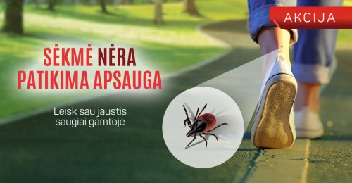 Akcija erkinio encefalito skiepams Akcija erkinio encefalito skiepams