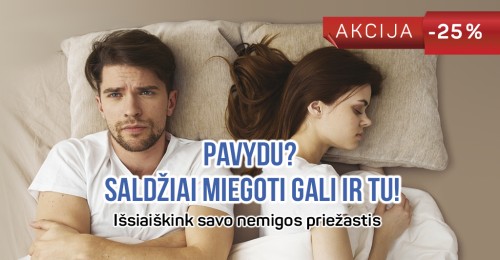 Akcija nemigos tyrimų programoms Akcija nemigos tyrimų programoms