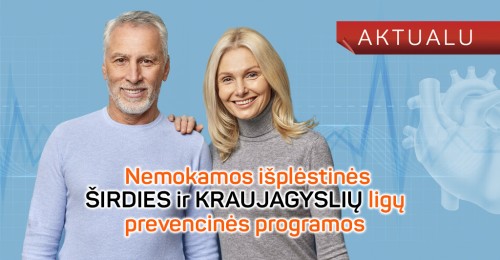 Širdies ir kraujagyslių ligų prevencinės programos Širdies ir kraujagyslių ligų prevencinės programos