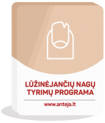 Lūžinėjančių nagų tyrimų programos