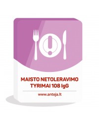 EUROIMMUN Maisto netoleravimo tyrimas 108 IgG