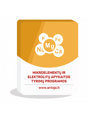 Mikroelementų ir elektrolitų apykaitos tyrimų programos Mikroelementų ir elektrolitų apykaitos tyrimų programos