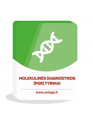 Molekulinės diagnostikos (PGR tyrimai) šlapime