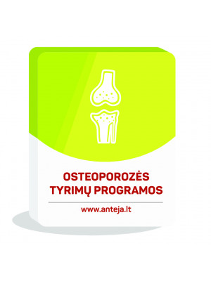 Osteoporozės tyrimų programos Osteoporozės tyrimų programos