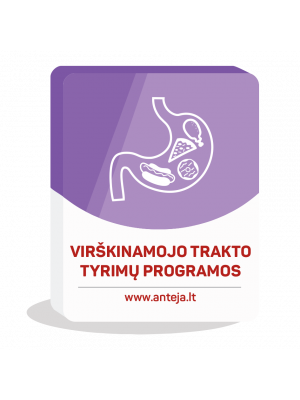 Virškinamojo trakto tyrimų programos Virškinamojo trakto tyrimų programos