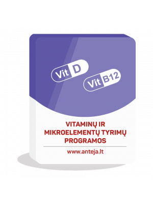 Vitaminų ir mikroelementų tyrimų programos Vitaminų ir mikroelementų tyrimų programos