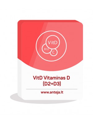 VitD Vitaminas D (D2+D3) VitD Vitaminas D (D2+D3)